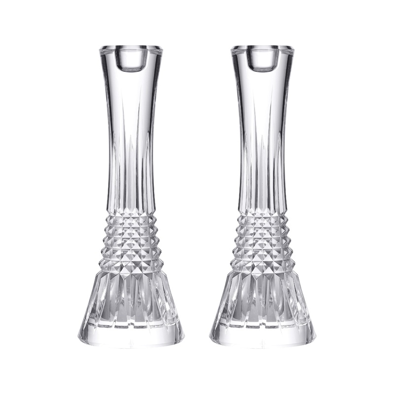 Lismore Diamond Candlestick (Set of 2)