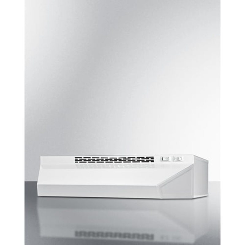 Summit H1724W 24″ Under Cabinet Ductless Range Hood