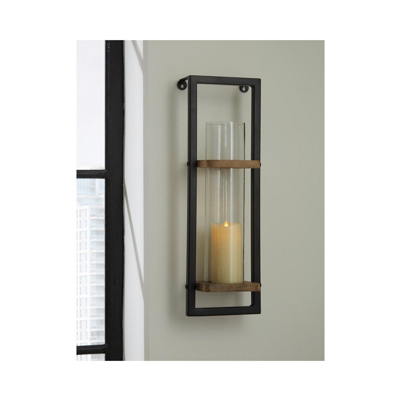 Belovs Tall Glass Wall Sconce 17 Stories