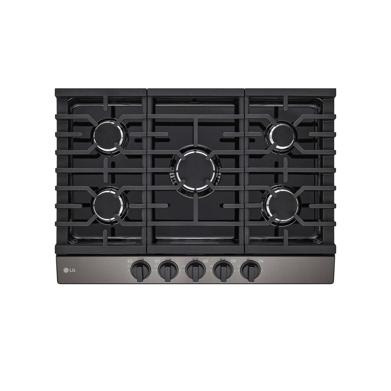 Lg CBGJ3023D 30″ Gas Cooktop With Ultraheat 20K Btu Burner