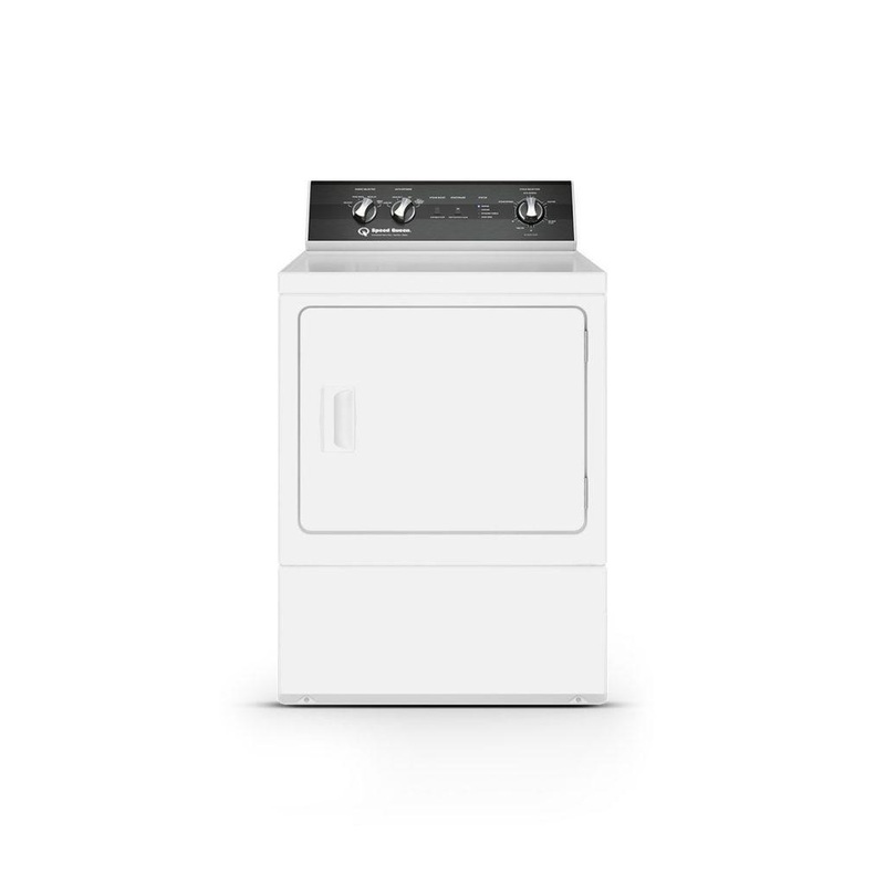 Speed Queen DR5004WG Dr5 Sanitizing Gas Dryer With Steam Over-Dry Protection Technology Energy Star Certified 5-Year Warranty