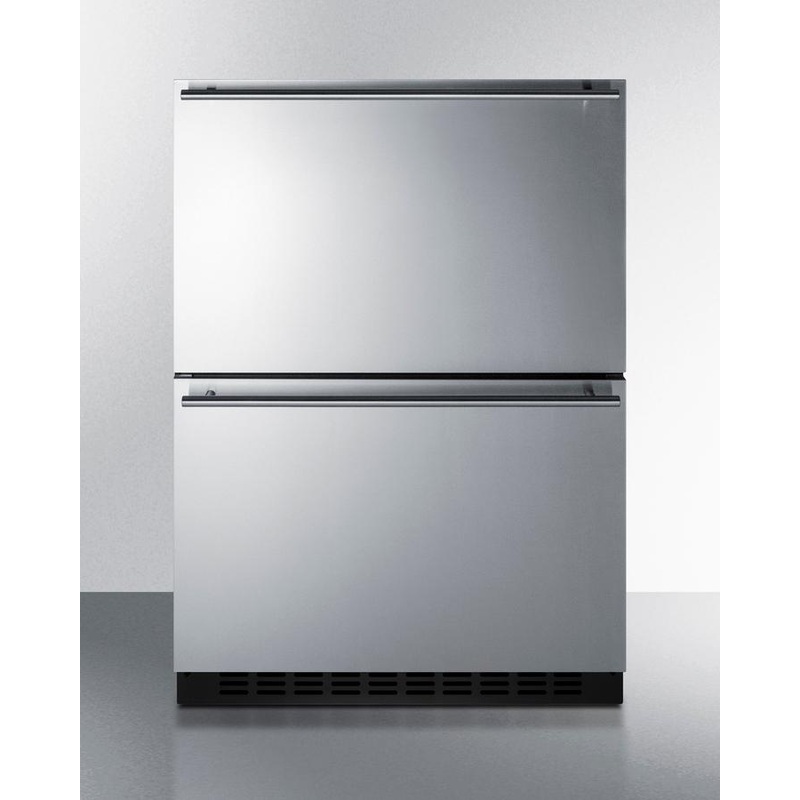 Summit ADFD243OS 24″ Wide Outdoor 2-Drawer All-Freezer, Ada Compliant