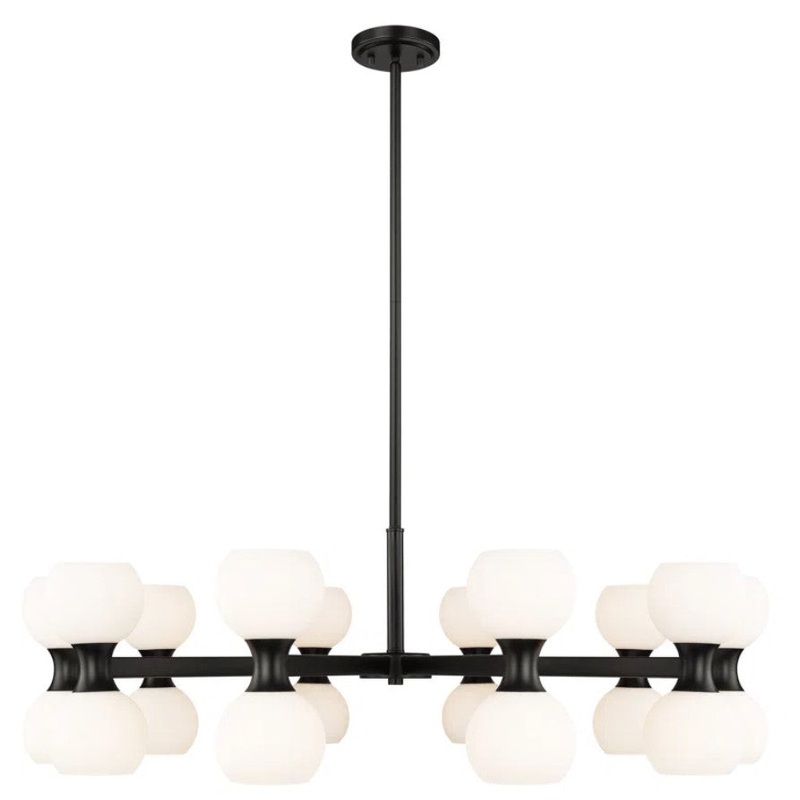 Anner 20 Light Modern Linear Chandelier