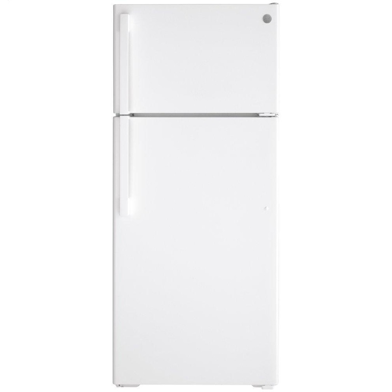 Ge Appliances GTS18DTNRWW Ge 17.5 Cu. Ft. Top-Freezer Refrigerator