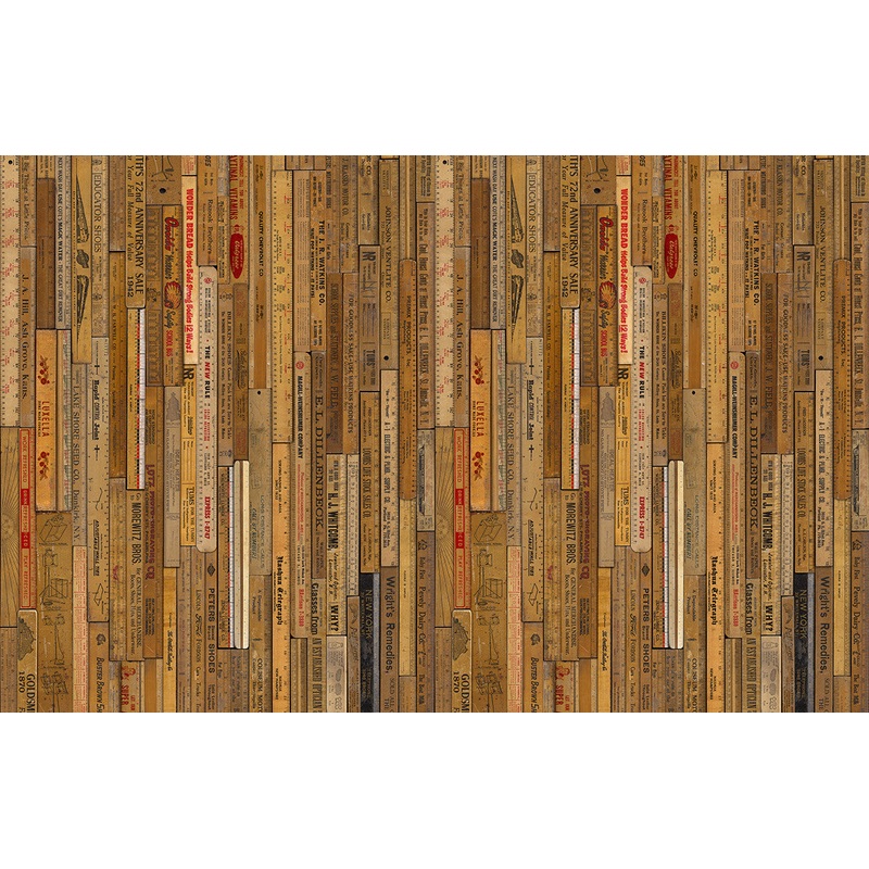 Rulers Wallpaper – Mr. and Mrs. Vintage for NLXL