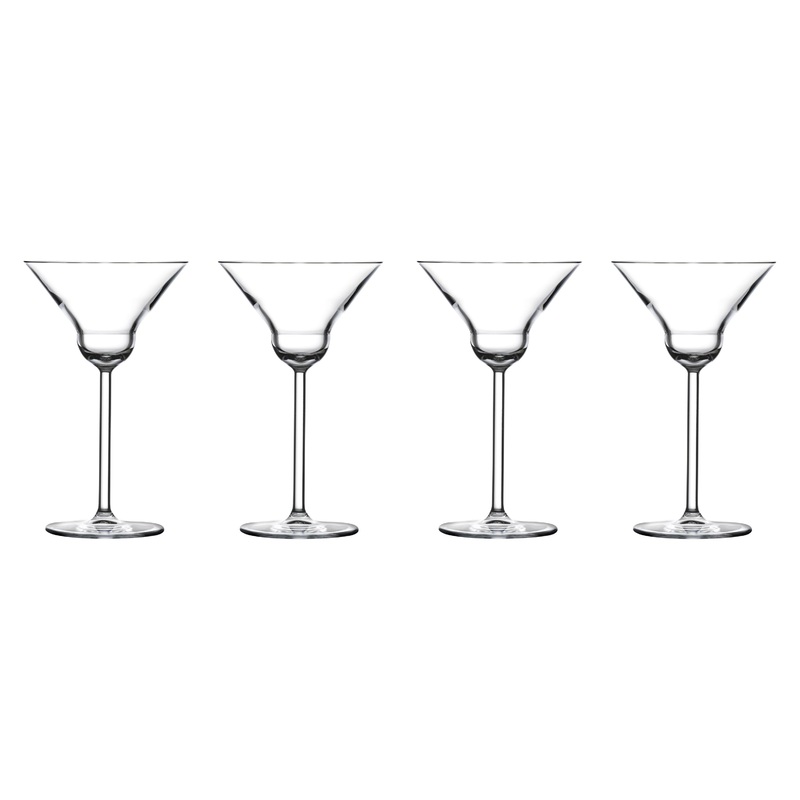 Vintage Rounded Martini Glass (Set of 4)
