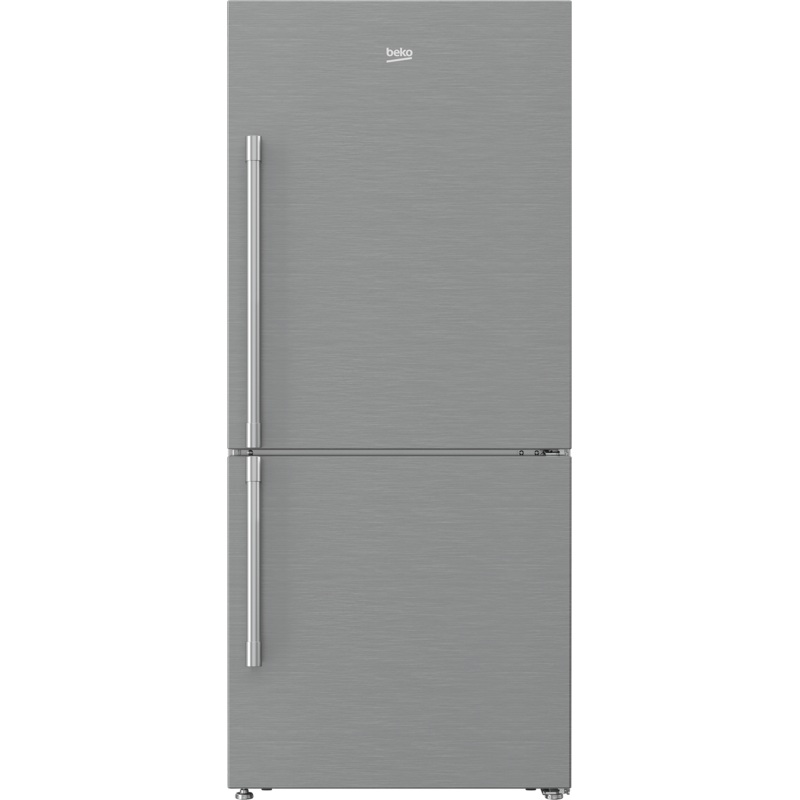 30″ Freezer Bottom Stainless Steel Refrigerator with Auto Ice Maker