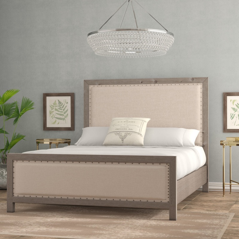 Crawley Upholstered Low Profile Standard Bed Laurel Foundry Modern Farmhouse Size: Queen