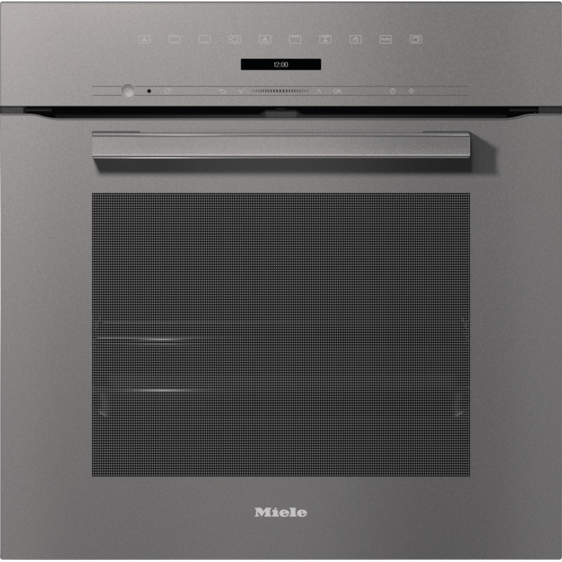 Miele H7263BPGG H 7263 Bp – 24″ Oven With Clear Text Display, Connectivity, And Self Clean.
