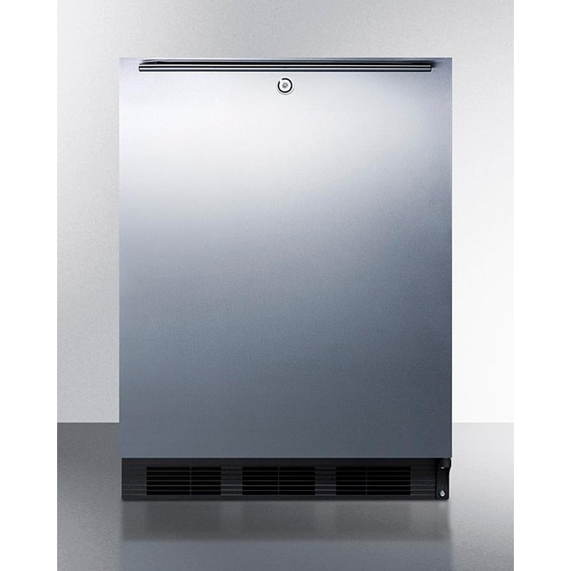 Summit FF7LBLKBISSHHADA 24″ Wide Built-in All-refrigerator, ADA Compliant