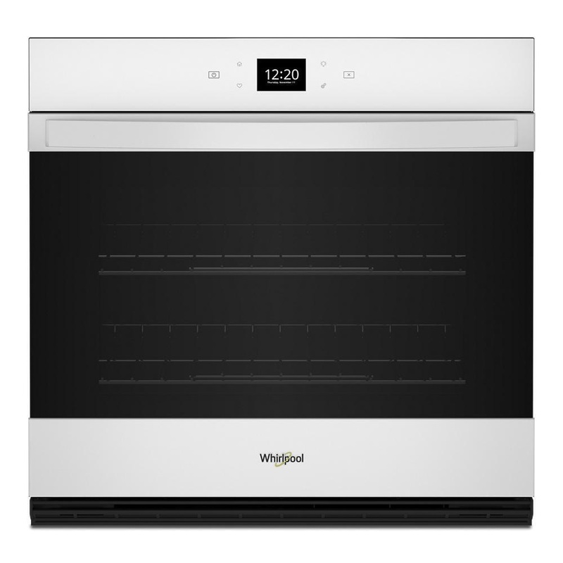 Whirlpool WOES5027LW 4.3 Cu. Ft. Single Wall Oven with Air Fry When Connected