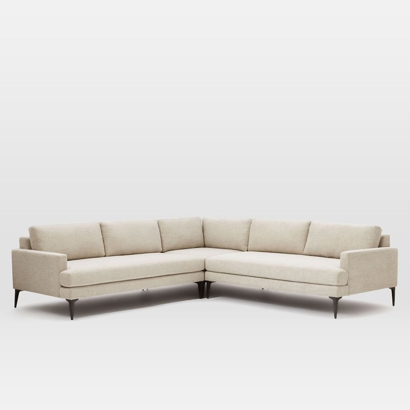 Andes 3-Piece L-Shaped Sectional-105