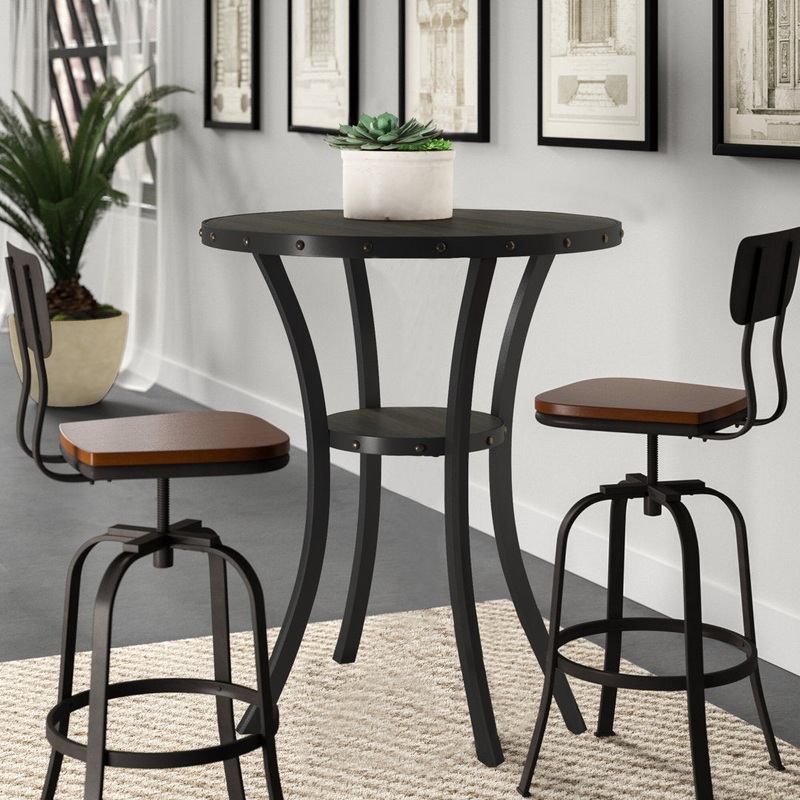 Carliana 36″DIA. Dining Table Winston Porter