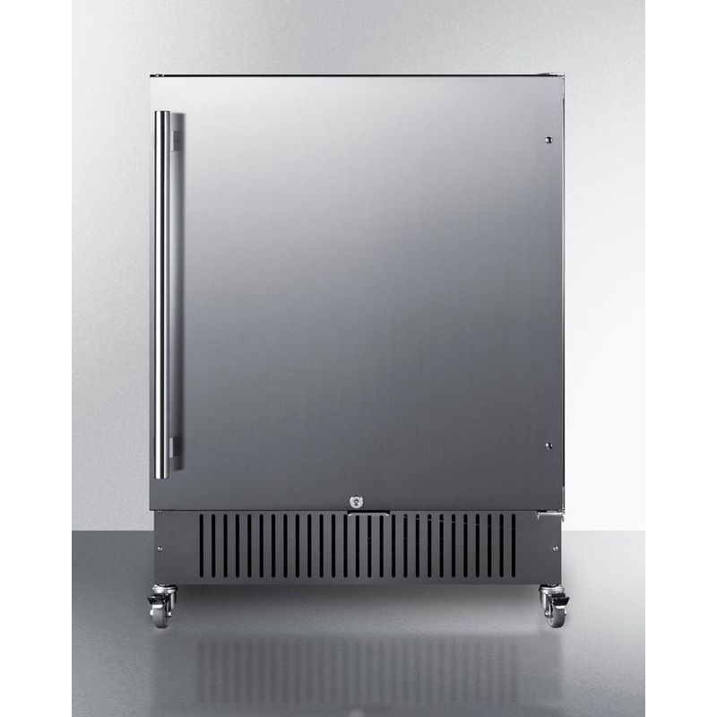 Summit FF27BSSCAS 27″ Wide Mobile All-Refrigerator