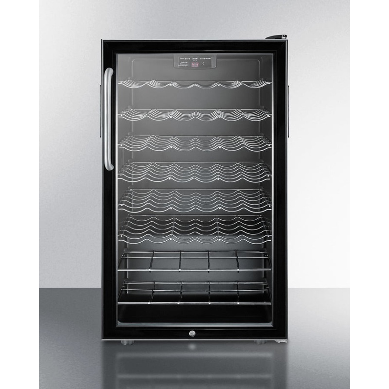 Summit SWC525LBI7TB 20″ Wide Built-In Wine Cellar