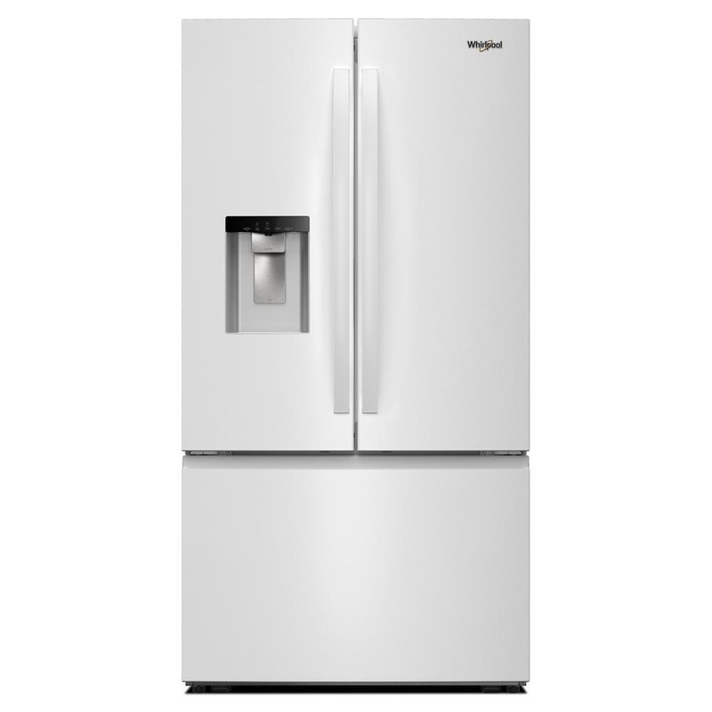 Whirlpool WRFF3536SW 36-Inch French Door Refrigerator With In-Door Water And Ice Maker – 30 Cu. Ft.