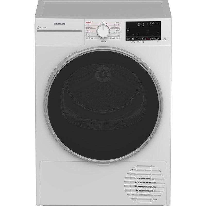 Blomberg Appliances DHP24404W2 24″ Ventless Heat Pump Dryer