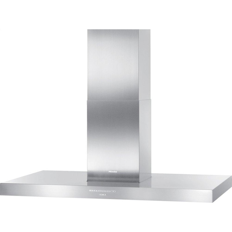 Miele DA4248VDSS Da 4248 V D Puristic Varia Stainless Steel – Island DCor Hood With Energy-Efficient Led Lighting And Backlit Controls For Easy Use.