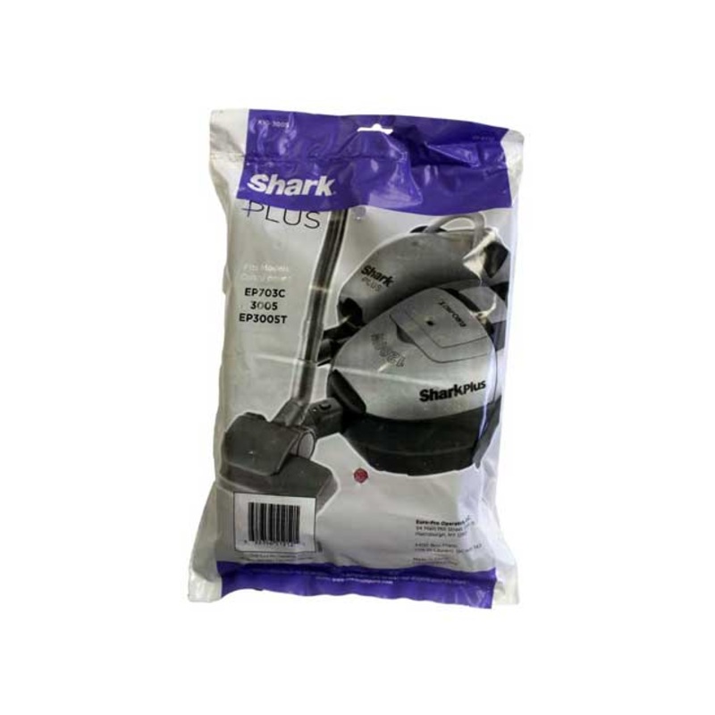 Shark Vacuum Bag 10 Pack, 2 Pre & 2 Post-Motor Filters 3005
