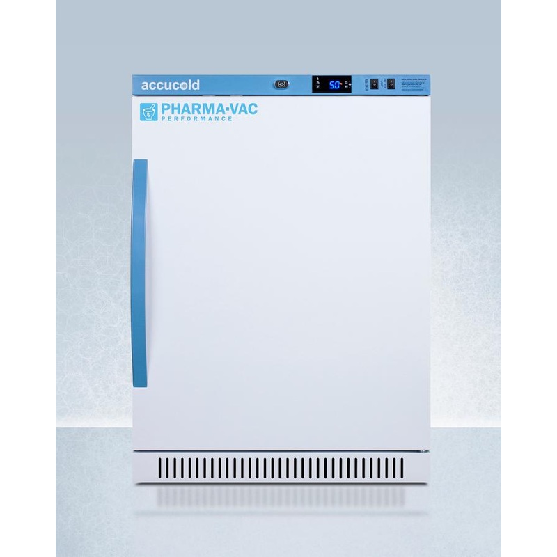 Summit ARS6PVDR 6 CU.FT. ADA Height Vaccine Refrigerator With Removable Drawers