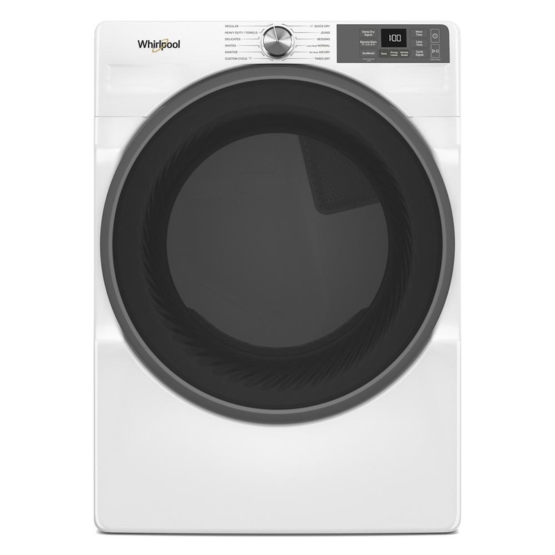 Whirlpool WGD5720RW 7.4 cu. ft. Smart Front Load ENERGY STAR Gas Dryer with Wrinkle Shield Option