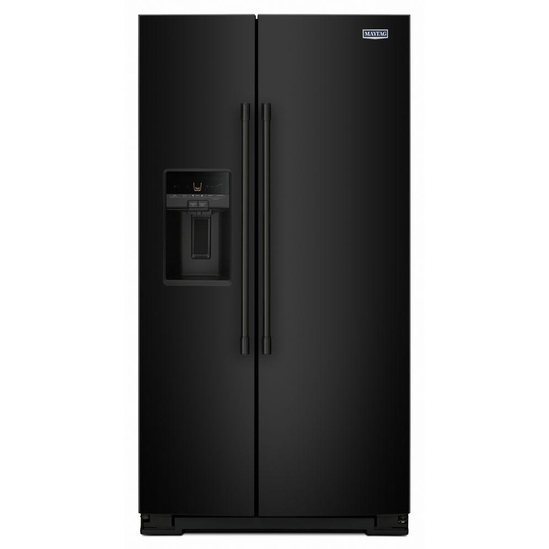 Maytag 36- Inch Wide Side-by-Side Refrigerator with External Ice and Water- 26 Cu. Ft.