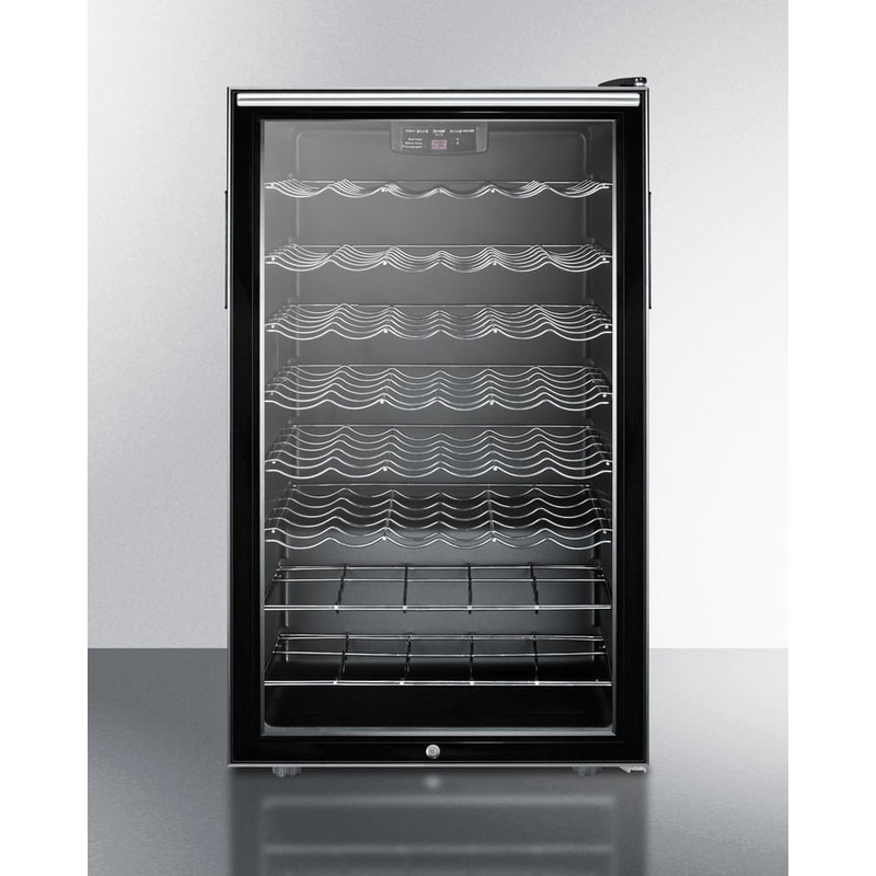 Summit SWC525LBIHH 20″ Wide Built-In Wine Cellar