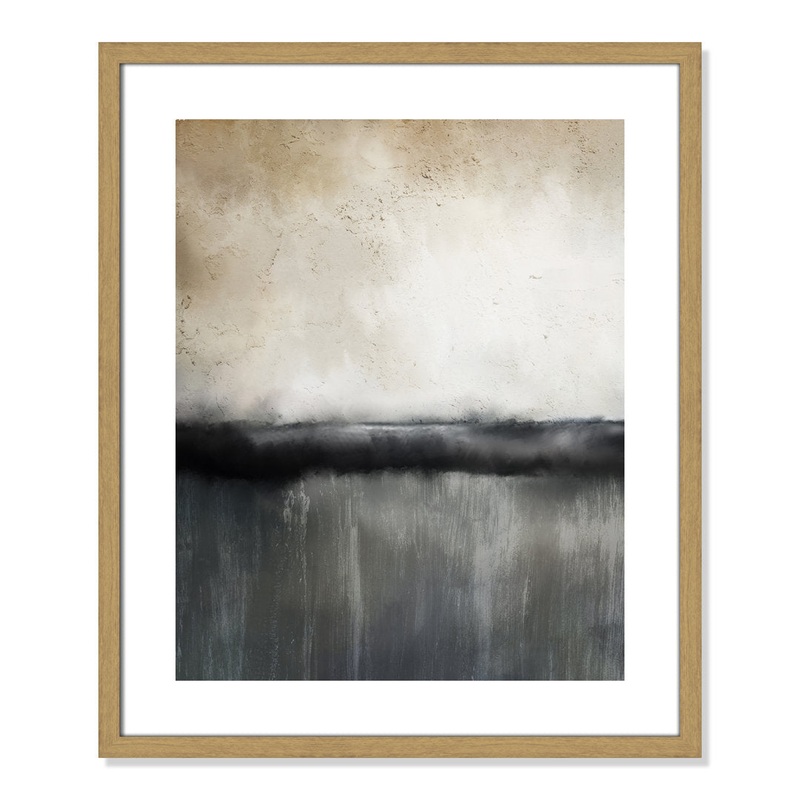 Sunset by Kimberly Allen Print Joss & Main Size: 25.5″ H x 21.5″ W x 0.75″ D Format: Beige Wood Framed Paper
