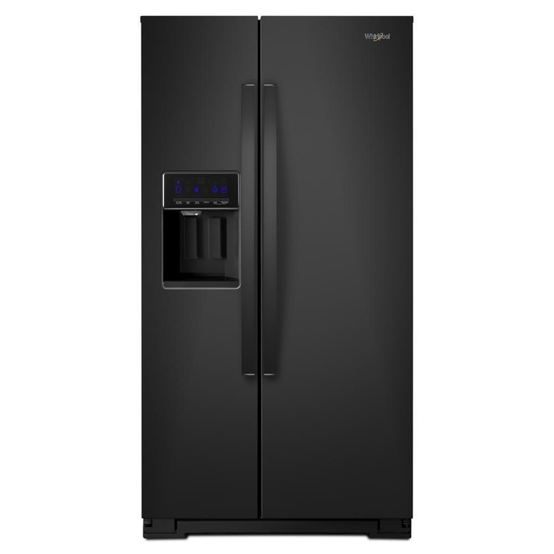 Whirlpool WRS571CIHB 36-inch Wide Counter Depth Side-by-Side Refrigerator – 21 cu. ft.