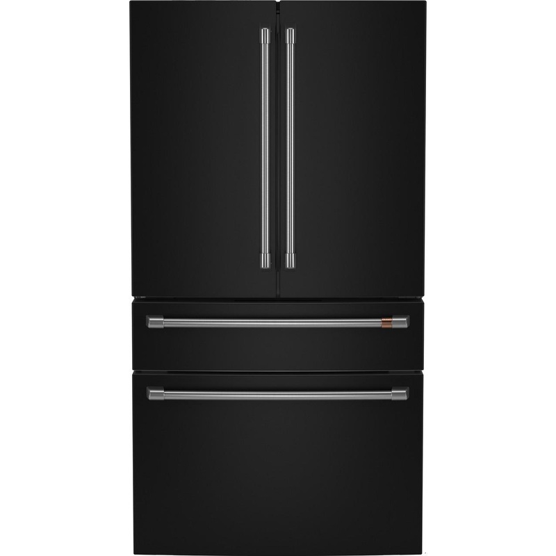 Cafe CGE29DP3TD1 CAF(EBACK) ENERGY STAR 28.7 Cu. Ft. Smart 4-Door French-Door Refrigerator With Dual-Dispense AutoFill Pitcher