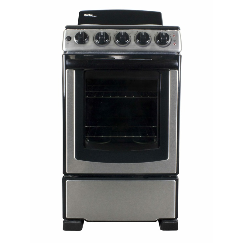 DER203BSS Danby 20″ Wide Electric Range in Stainless Steel