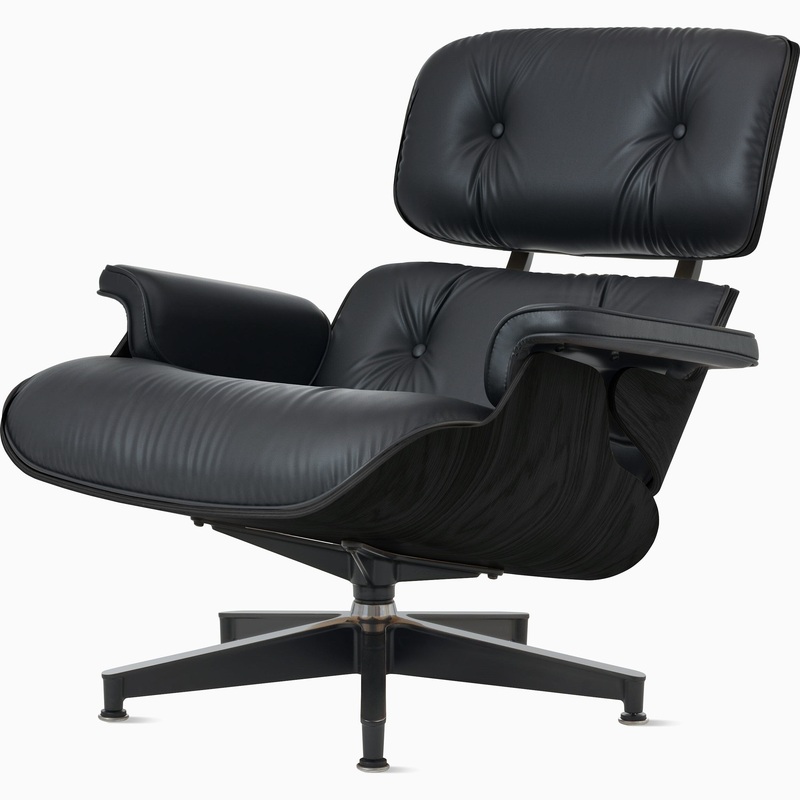 Eames Lounge Chair, Ebony