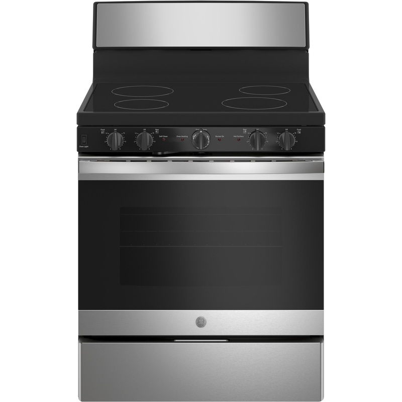 GE 30″ Free-standing Electric Radiant Smooth Cooktop Range