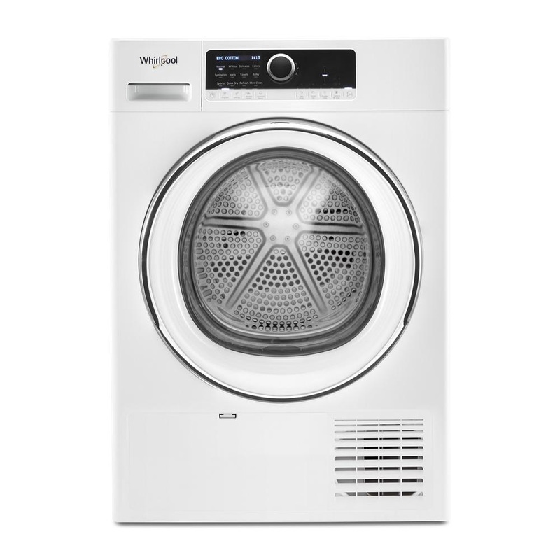 Whirlpool WCD5090JW 4.3 Cu. Ft. 24″ Small Space Ventless Dryer