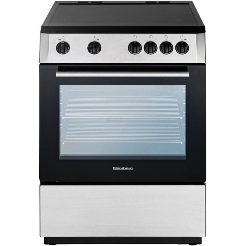 Blomberg Appliances BERU24202SS 24in Electric, non-convection, smooth top 4 zone, stainless