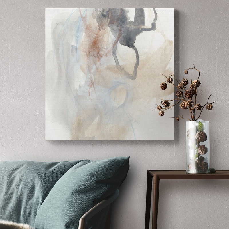 Supposition III’ – Wrapped Canvas Print Wrought Studio Size: 32″ H x 32″ W x 1″ D
