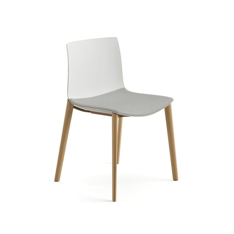 Catifa 46 Wood Four Leg Polypropylene With Seat Upholstery