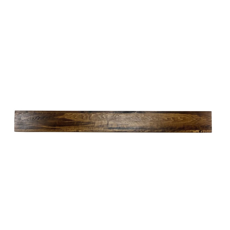 Cecilia Fireplace Shelf Mantel Millwood Pines Size (Depth x Front x Back): 6″ D Finish: Provincial, Shelf Length: 72″