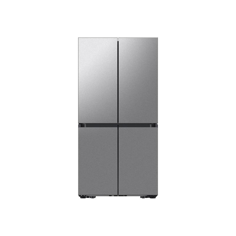 Samsung RF23DB9600QL Bespoke 23 cu. ft. Counter Depth 4-Door Flex Refrigerator with Beverage Center & Customizable Door Panels in Stainless Steel