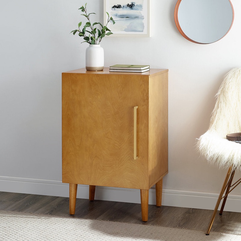 Ayinde Multimedia Media Cabinet Wade Logan Color: Acorn