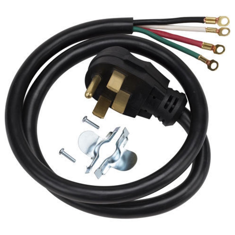 Ge Appliances WX9X35 Ge Range Power Cord Accessory (4 Prong, 4 Ft.)