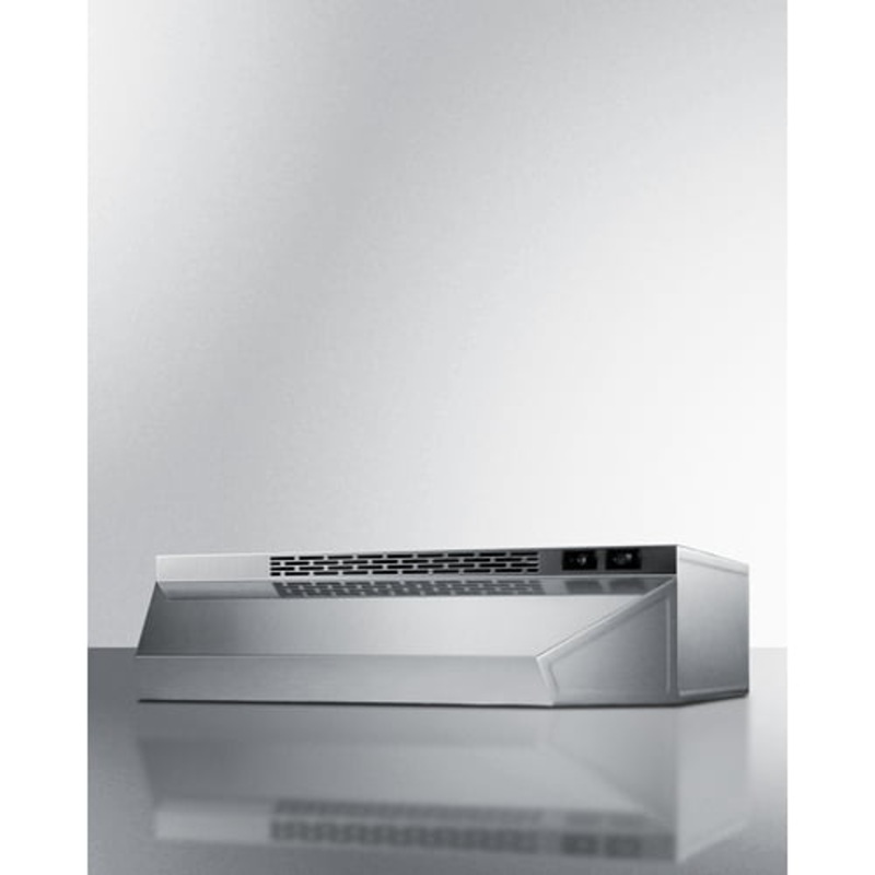 Summit H1736SS 36″ Under Cabinet Ductless Range Hood