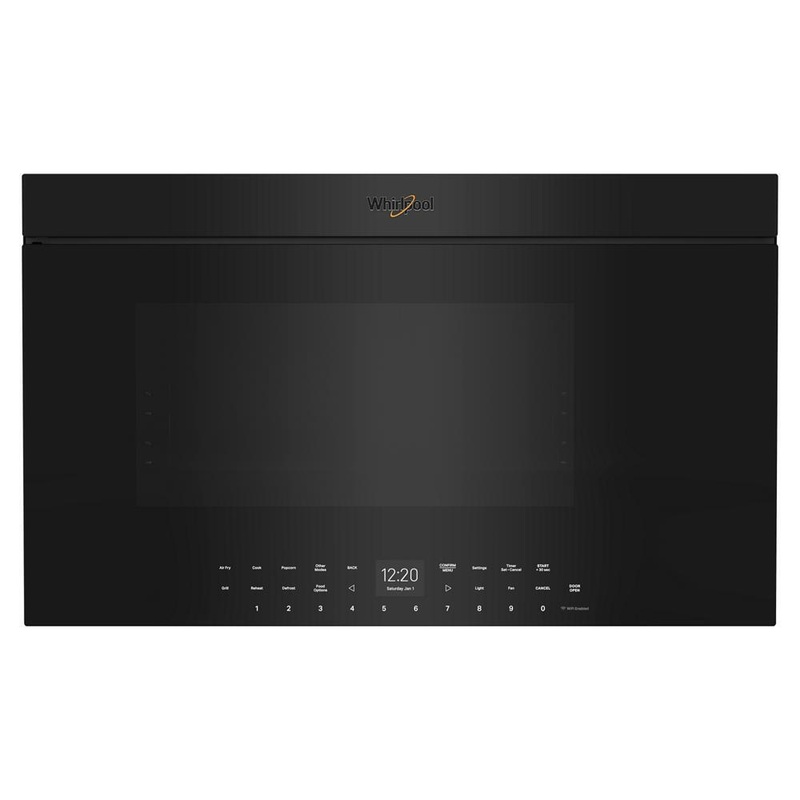 Whirlpool WMMF7330RB Air Fry Over-The-Range Microwave With Flush Built-In Design