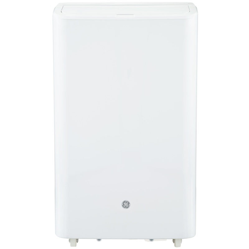 APCD08JASW GE 8,500 BTU Portable Air Conditioner with Dehumifier and Remote, White