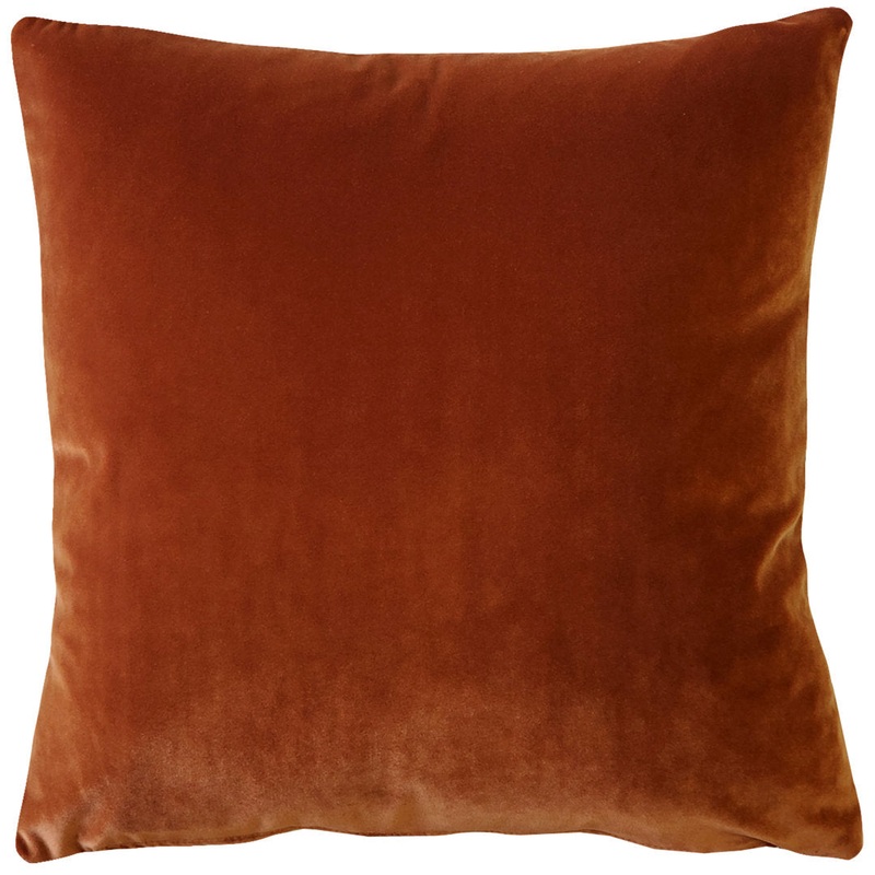 Castello Throw Pillow Pillow Decor Color: Deep Orange Size: 17″ x 17″