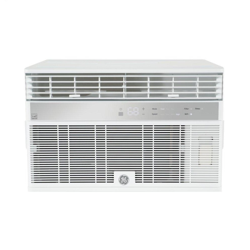 GE ENERGY STAR 8,000 BTU Smart Electronic Window Air Conditioner for Medium Rooms up to 350 sq. ft.