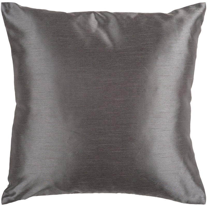 Throw Pillow Livabliss Color: Gray Size: 18″ H x 18″ W x 1″ D