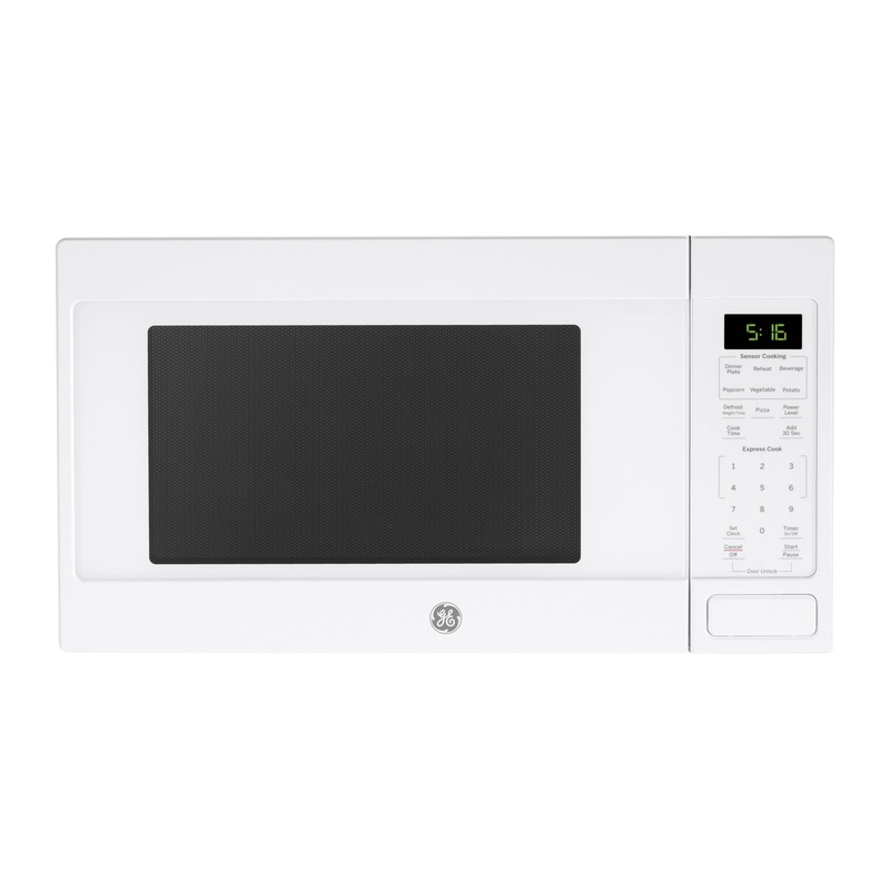 GCST16S1WWW GE 1.6 Cu. Ft. Countertop Microwave Oven