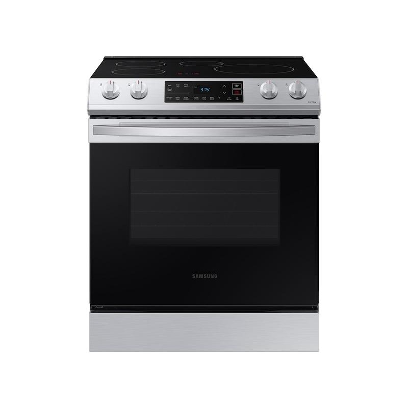 Samsung NE63B8211SS 6.3 Cu. Ft. Smart Instant Heat Induction Slide-In Range In Stainless Steel
