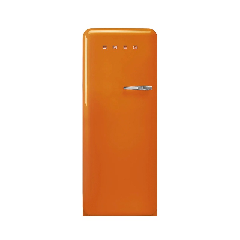 Smeg FAB28ULOR3 24″ Orange Top Freezer Refrigerator